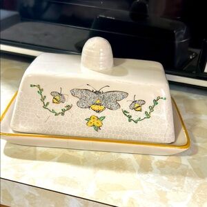 Seeds & Sunshine Butterfly Dish